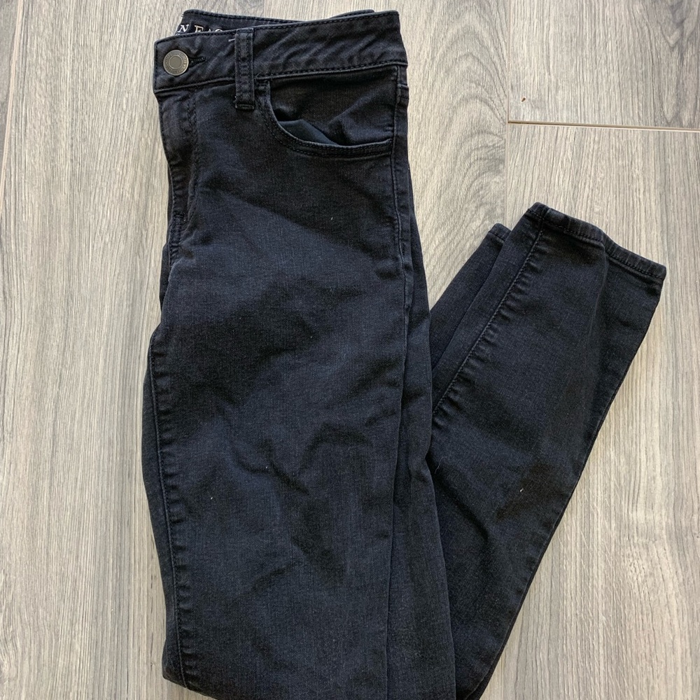 American Eagle Black Jeggings